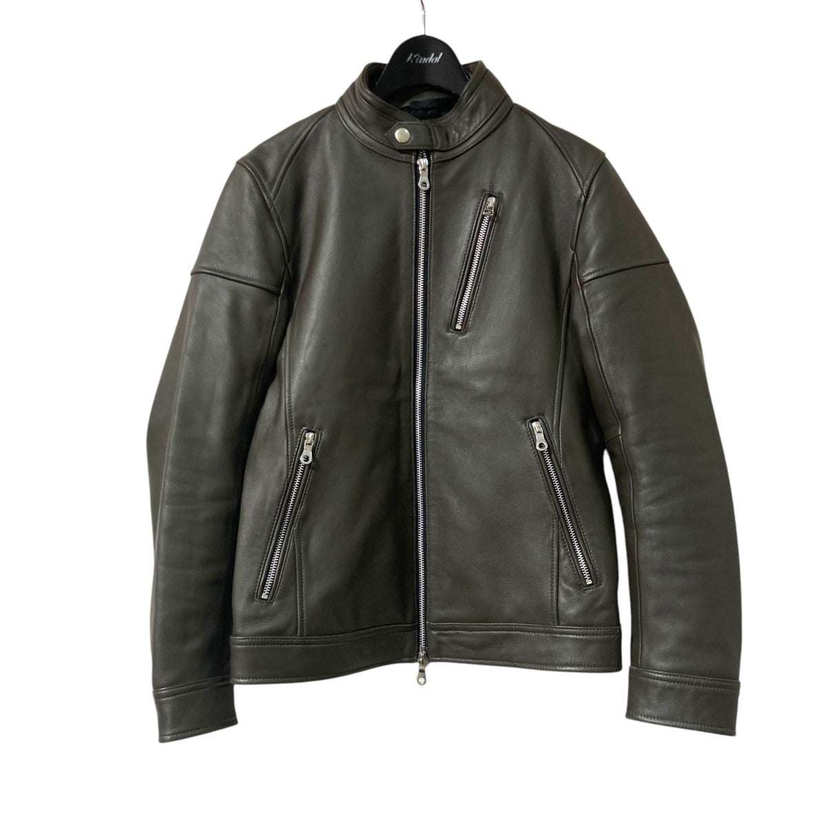 SHEEP LEATHER シングルライダースジャケットレザージャケットM0543LJM201