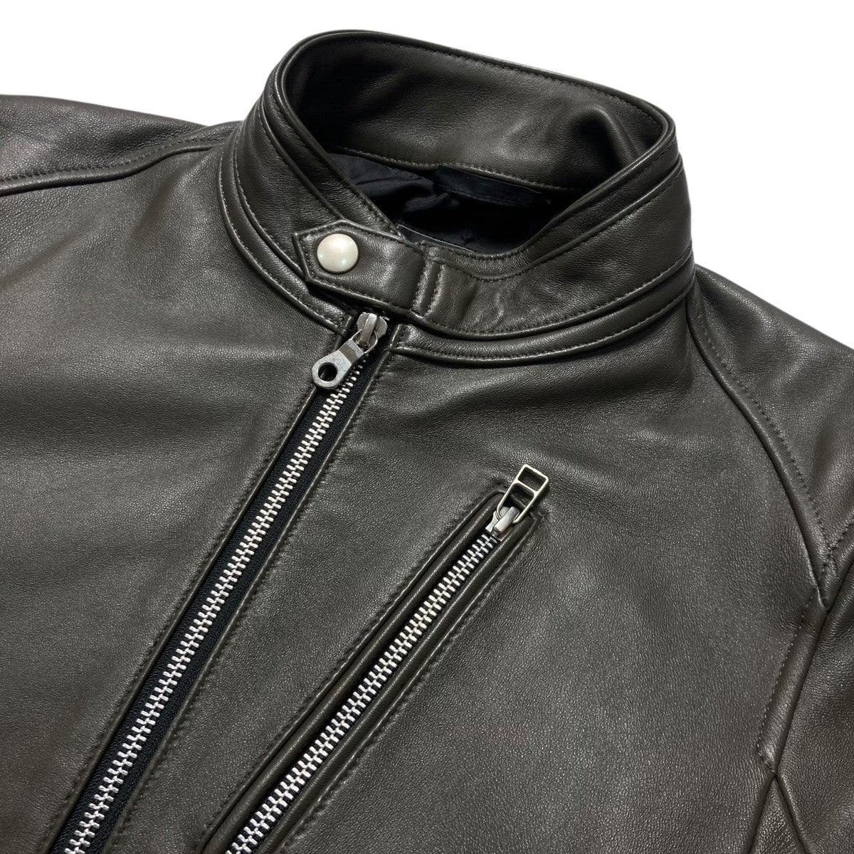 SHEEP LEATHER シングルライダースジャケットレザージャケットM0543LJM201