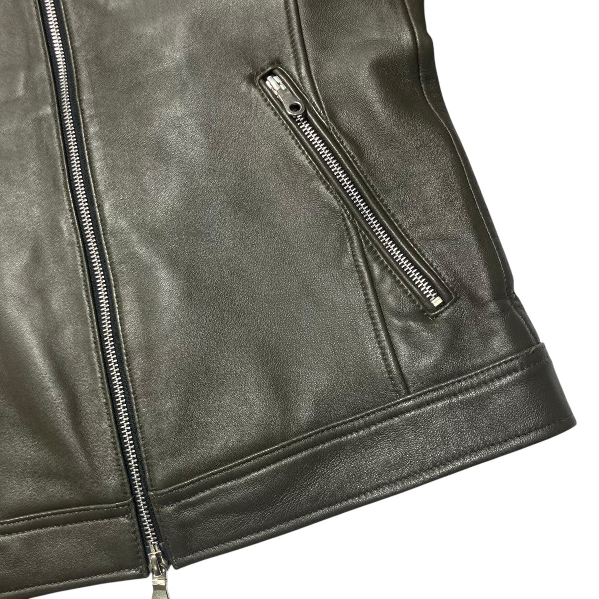 SHEEP LEATHER シングルライダースジャケットレザージャケットM0543LJM201