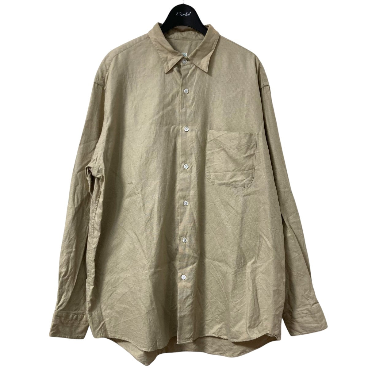 A．PRESSE(アプレッセ) 24SS カシミヤブレンドロングスリーブヘンリー 
