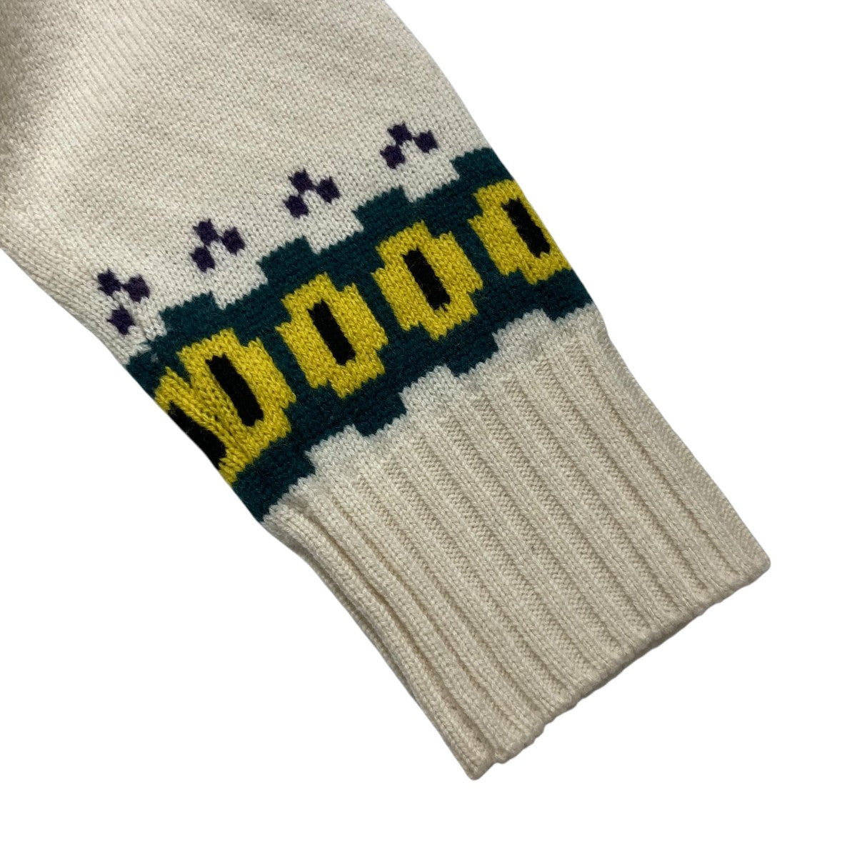 sacai(サカイ) 21AWWool Knit Pulloverデザインニット21-02610M 21