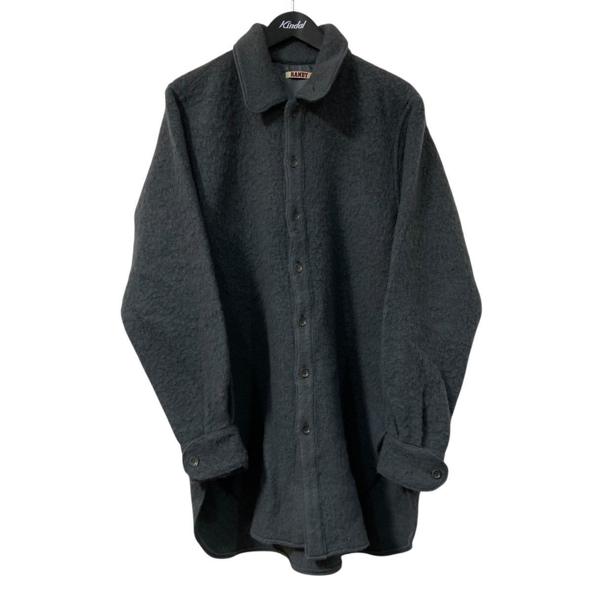 randy 22aw ブルゾン Randy(ランディー) 22AWWALTER LONG SHIRTシャツジャケット グレー