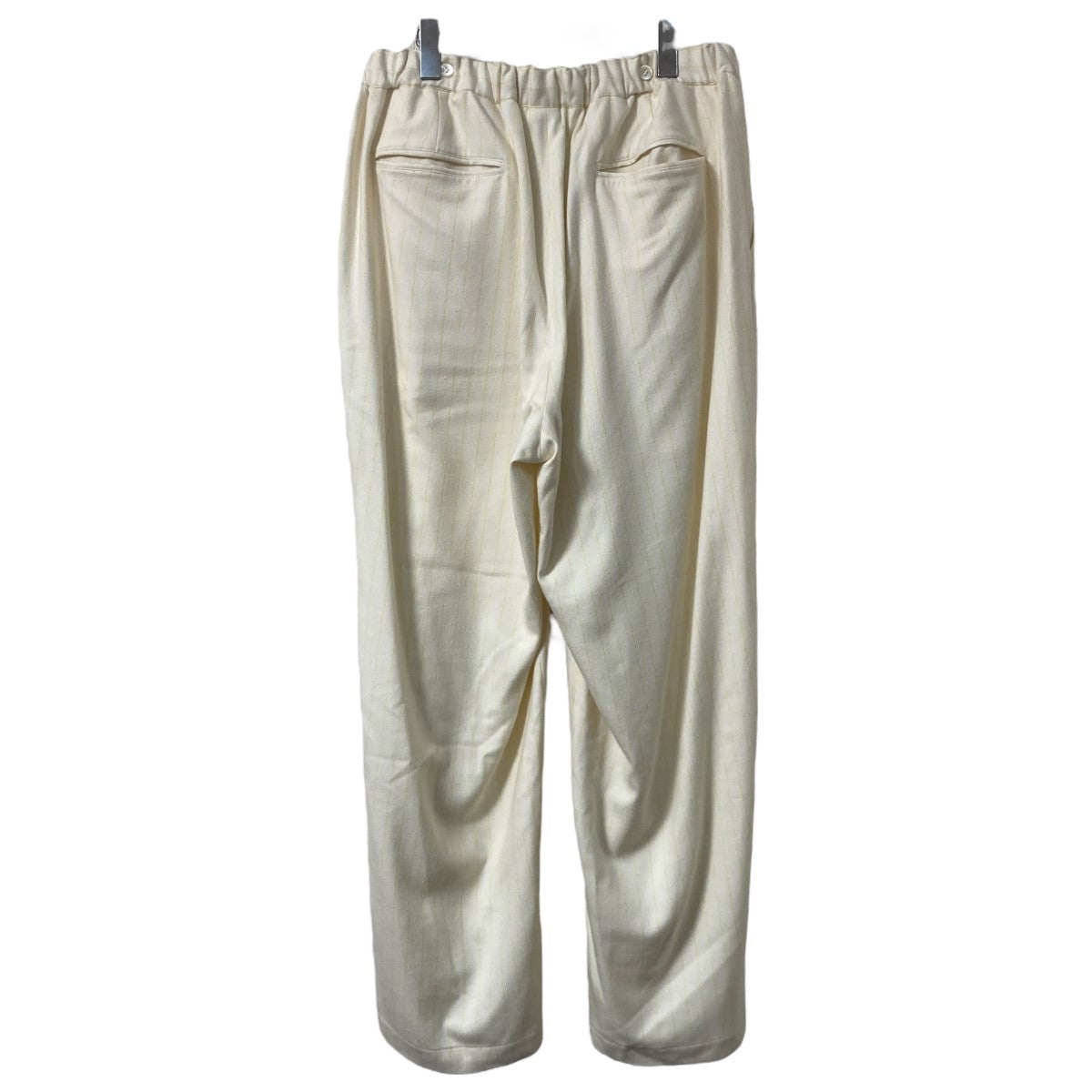 Midorikawa(ミドリカワ) 25SS SILK STRIPE APRON EASY PANTS