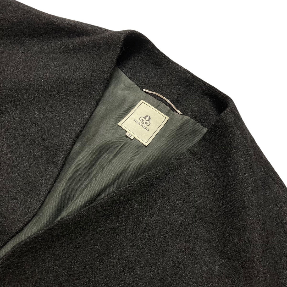 MANDO(マンドー) WAGAMAMA別注 アルパカヘリンボーンカラーレス