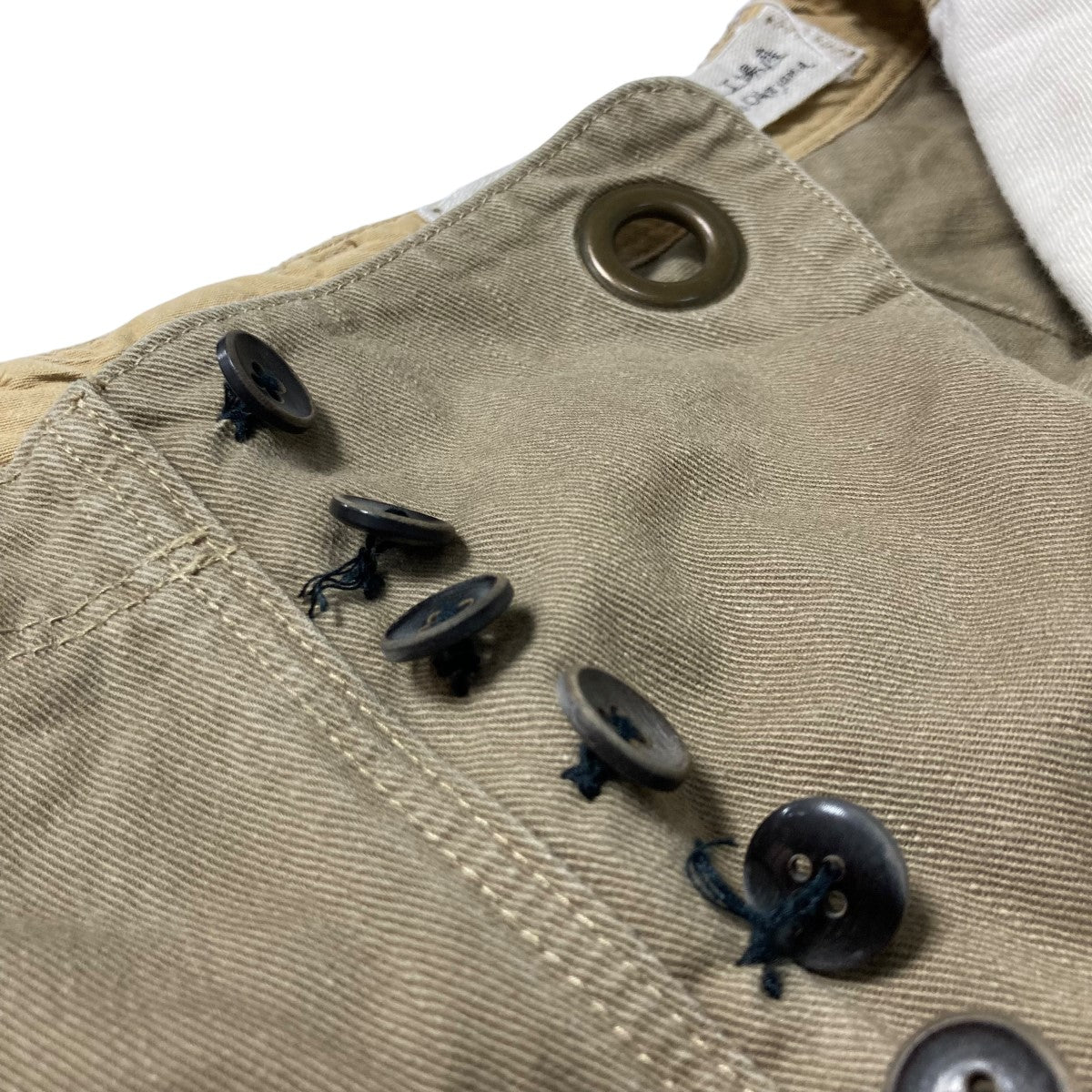 KAPITAL(キャピタル) リネンドッキングボンテージデニムパンツ