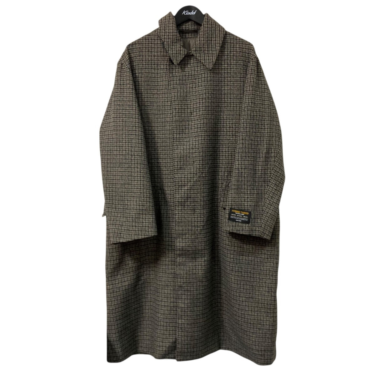 Adam et Rope(アダムエロペ) HYBRID TWEED COATロングコートGMO 19110