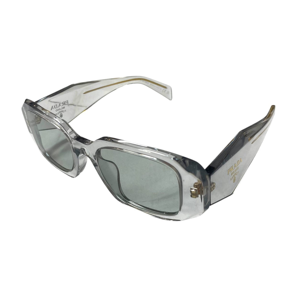 PRADA グレー サングラス プラダ PRADA サングラス 0PS 55WS 1BC07F 60 ミラーレンズ