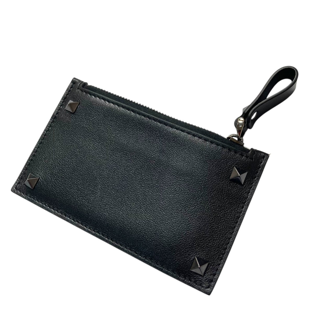 新品 20AW VALENTINO VLTN レザー カードケース ヴァレンチノ VALENTINO(ヴァレンチノ) VLTNカードケース ブラック サイズ
