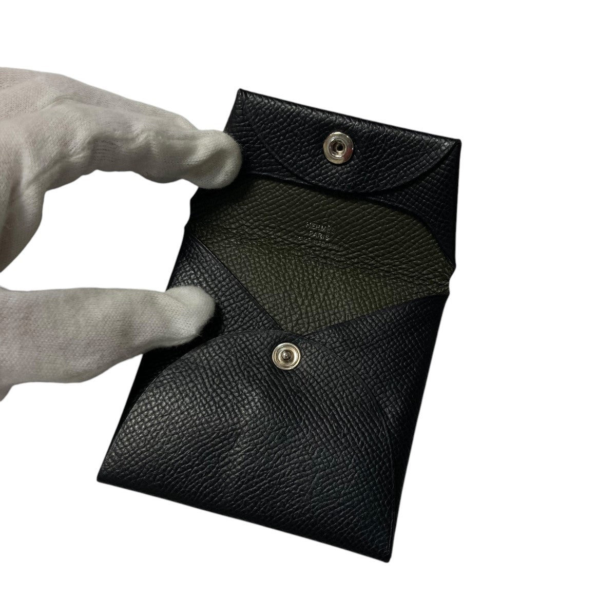 HERMES(エルメス) Y刻印 バスティアコインケース - ブラック｜【公式