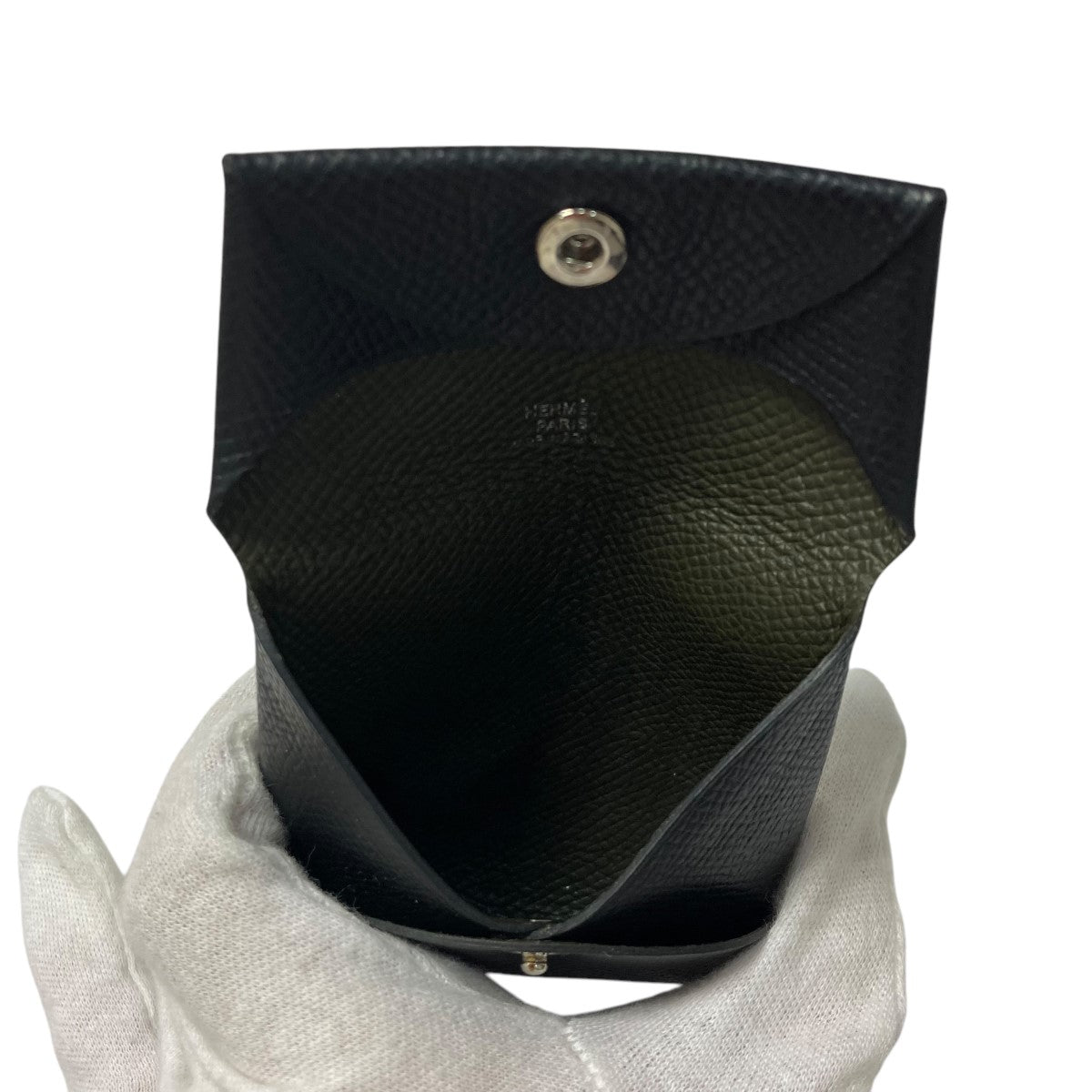 HERMES(エルメス) Y刻印 バスティアコインケース - ブラック｜【公式