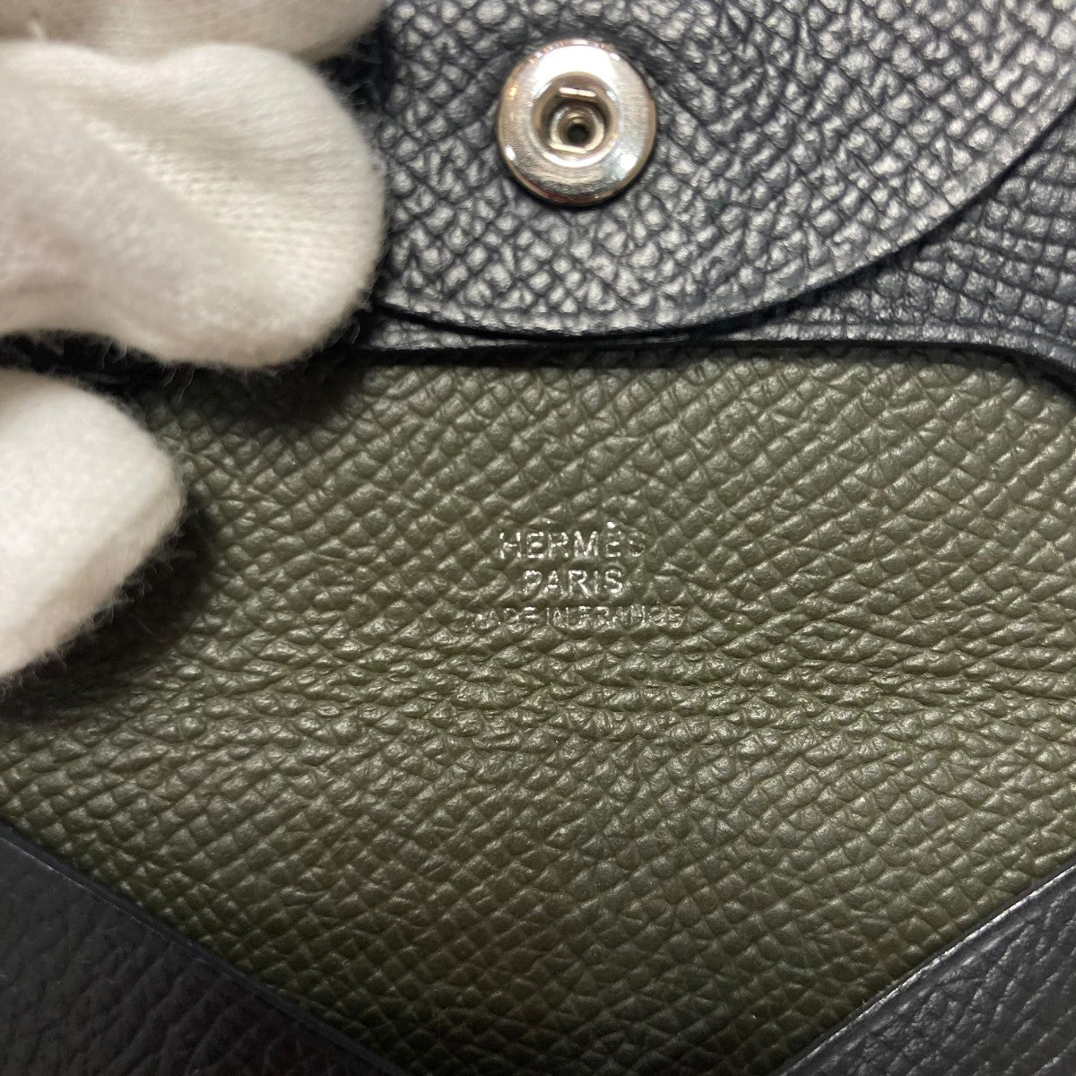 HERMES(エルメス) Y刻印 バスティアコインケース - ブラック｜【公式