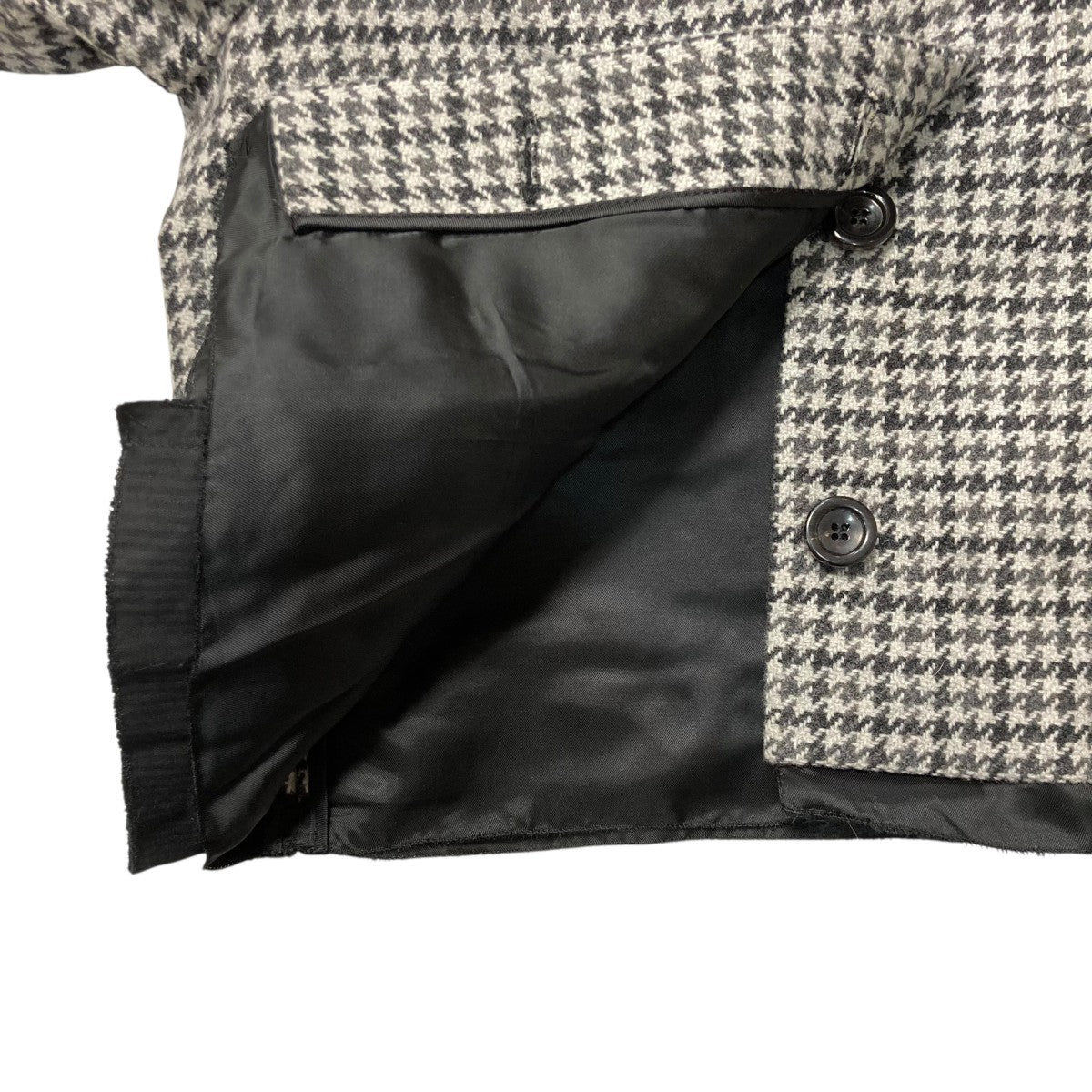 MIU MIU(ミュウミュウ) ハウンドトゥース千鳥柄ジャケットMH1783 S231