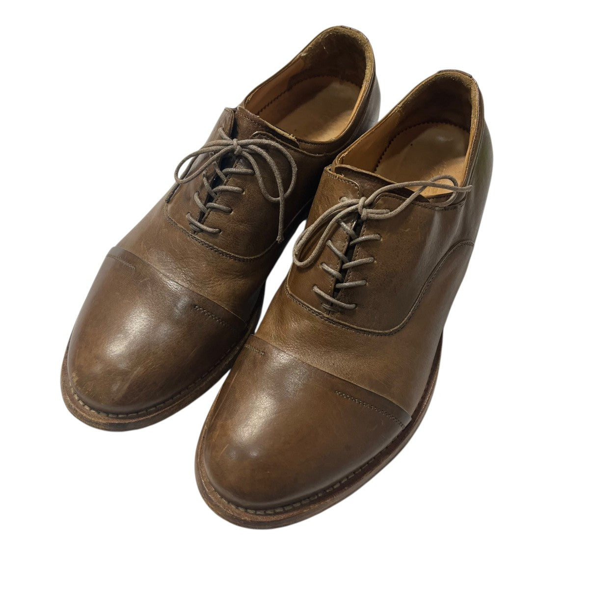 Alexander McQueen レースアップ ドレスシューズ41 ALEXANDER MCQUEEN OVERSIZED SNEAKER レザー レースアップ