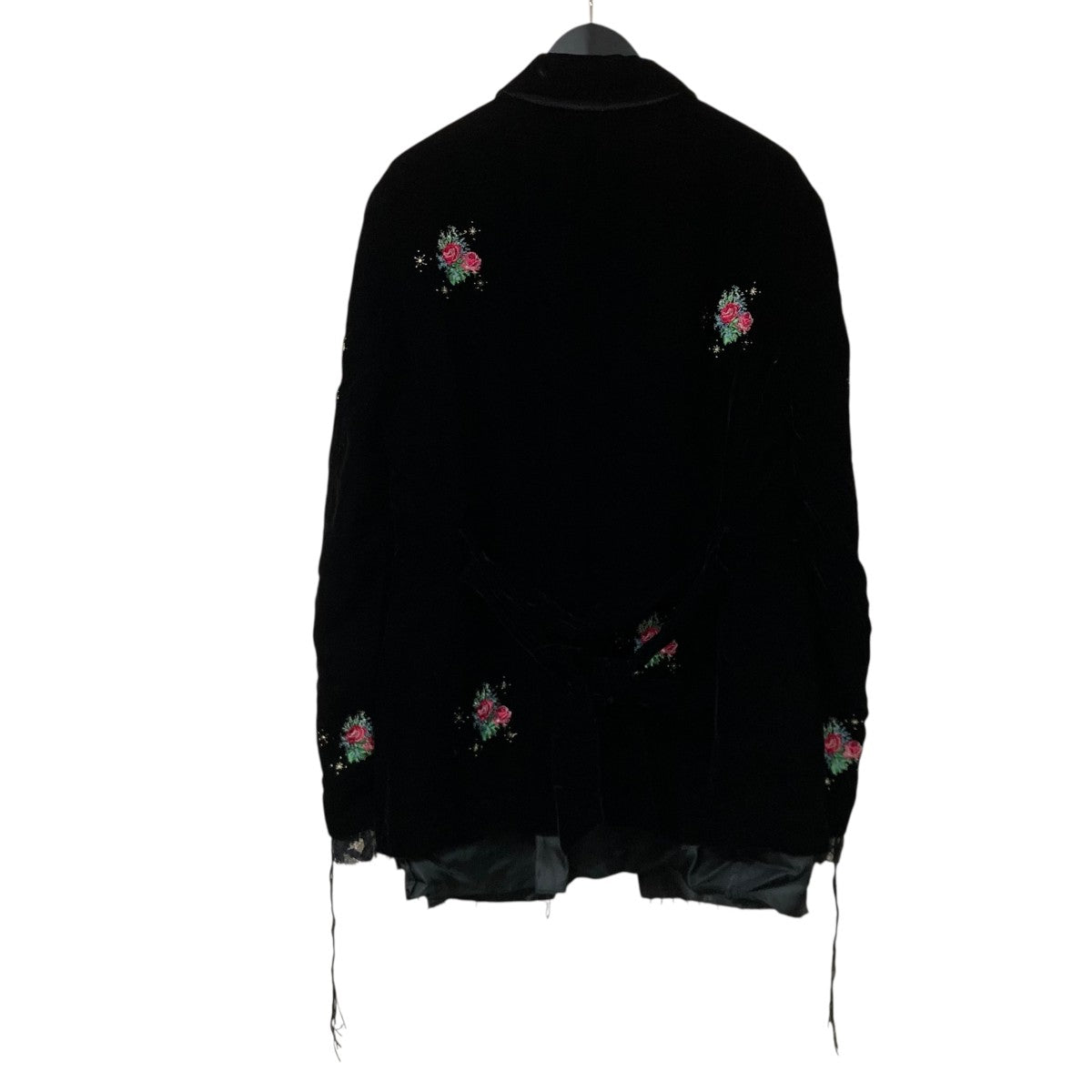 23AWVelvet Embroidery Jacket刺繍ベロアテーラードジャケットMID23AW JK03