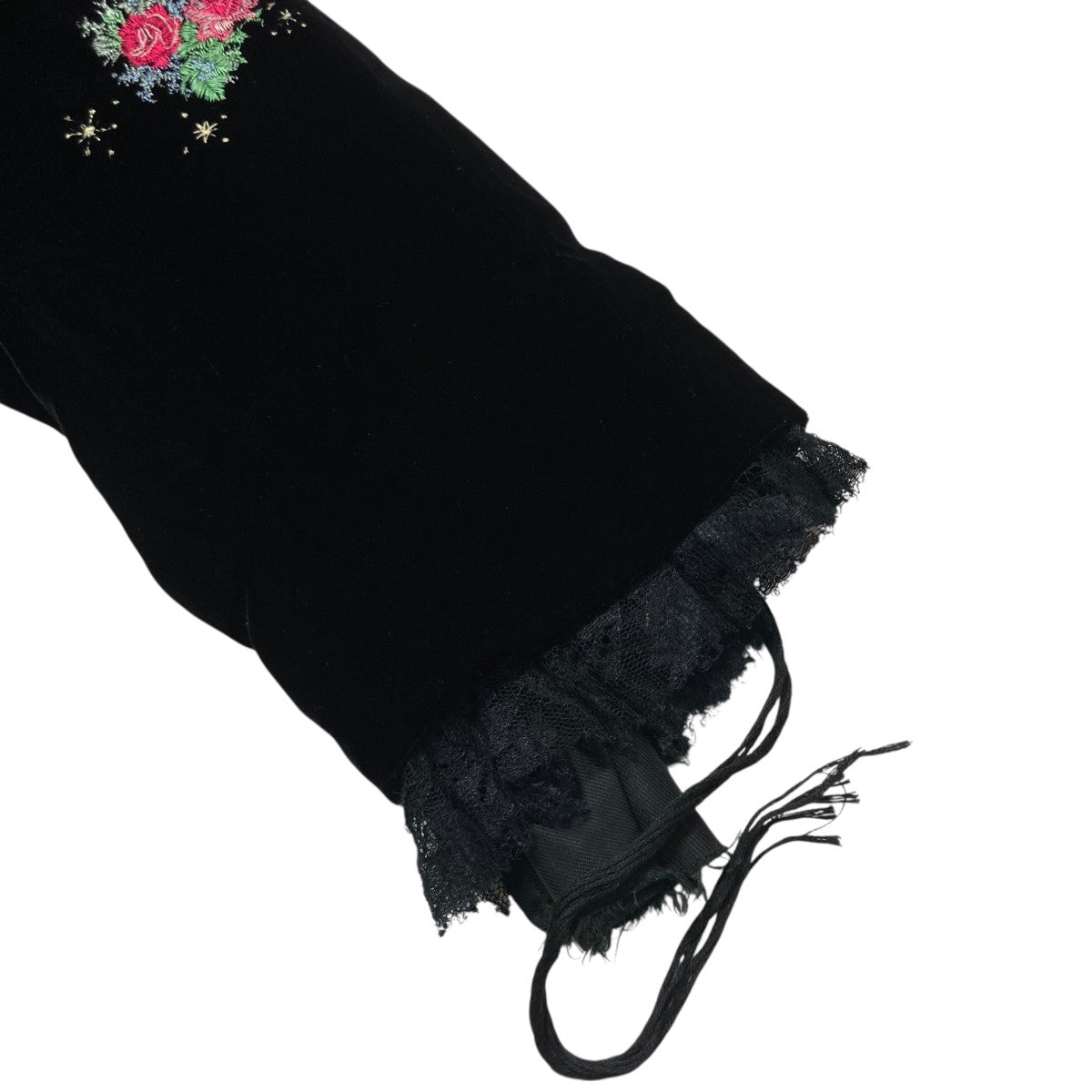 23AWVelvet Embroidery Jacket刺繍ベロアテーラードジャケットMID23AW JK03