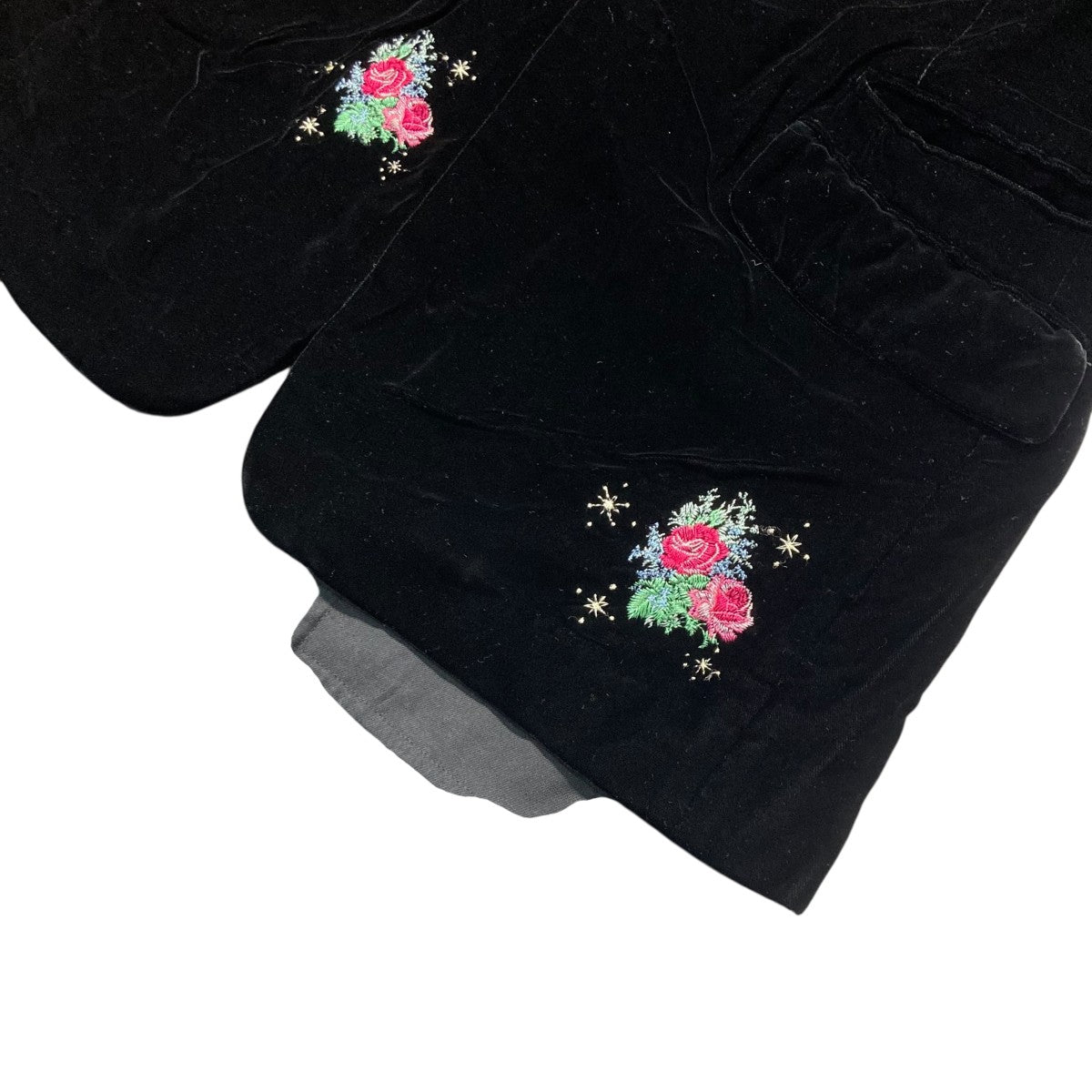 23AWVelvet Embroidery Jacket刺繍ベロアテーラードジャケットMID23AW JK03