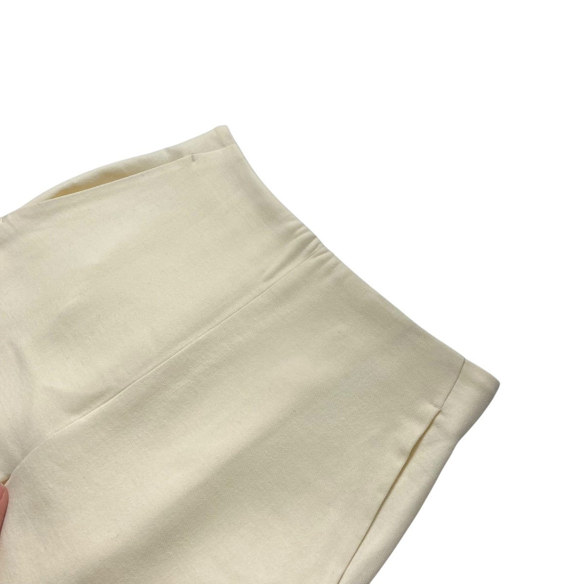 AURALEE 24AWTENSE WOOL DOUBLE CLOTH SKIRTスカートA24AS03WP 古着・中古-4枚目のアイテム画像