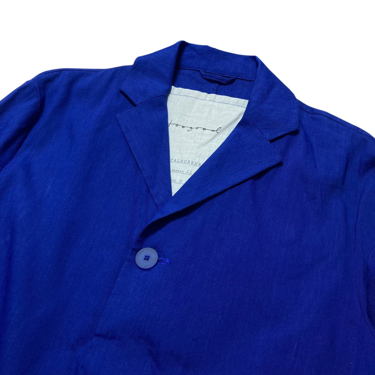 toogood(トゥーグッド) THE METAL WORKER JACKETシャツ toogood(トゥーグッド) THE METAL WORKER JACKETシャツ
