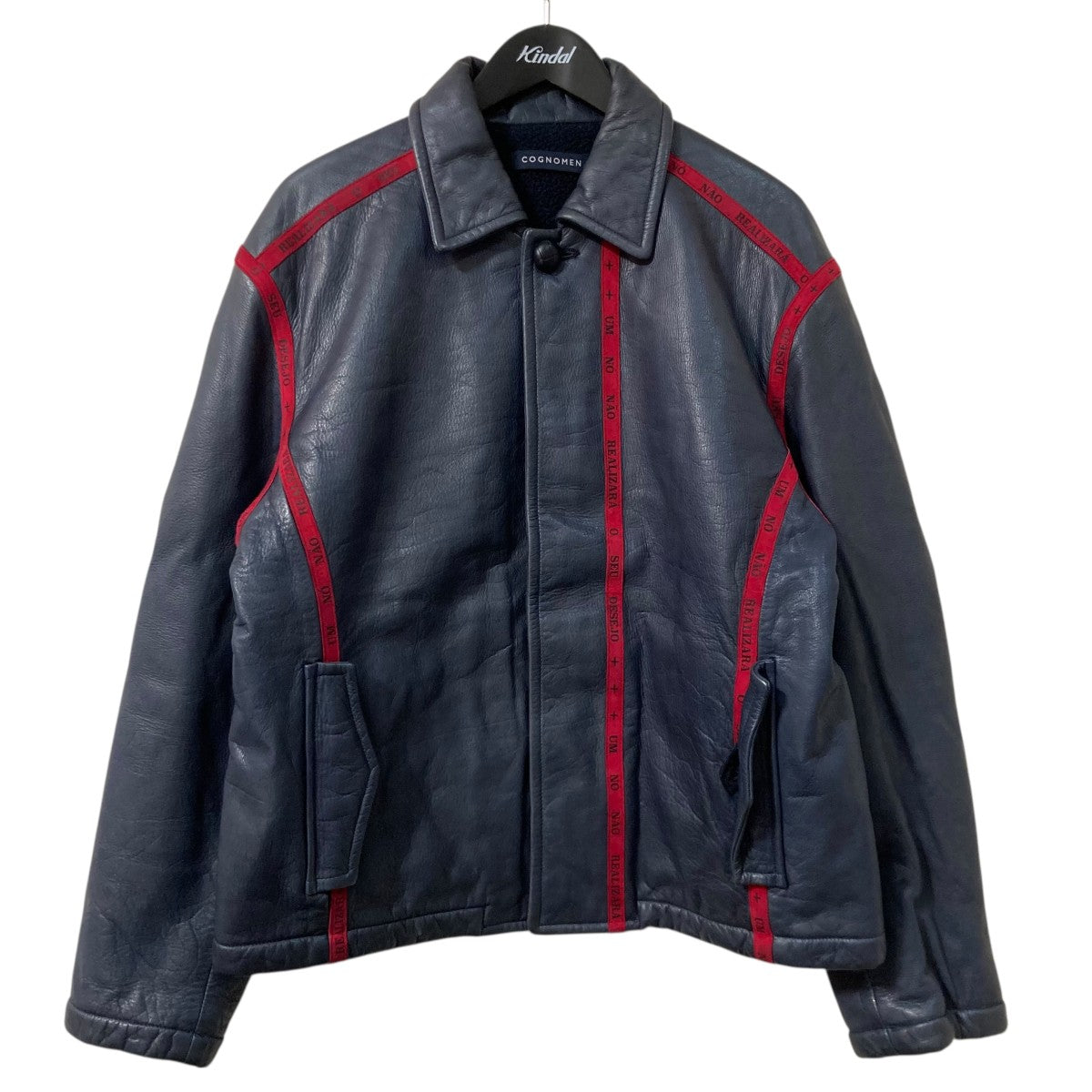 HOMEDICT別注レザージャケットBN JK M03