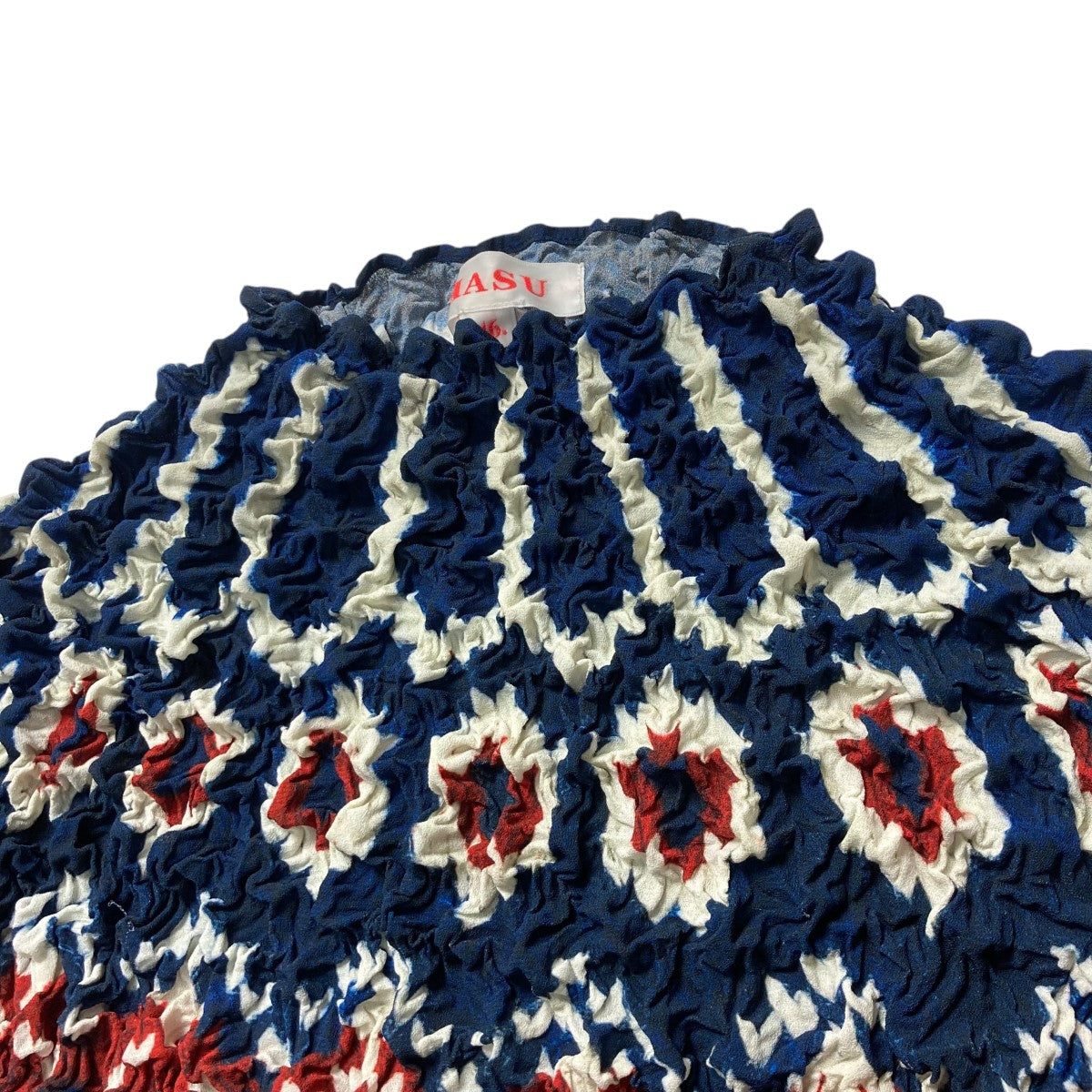 22AWPOPCORN NORDIC SWEATERロングスリーブポップコーンカットソーMVFW CS0122