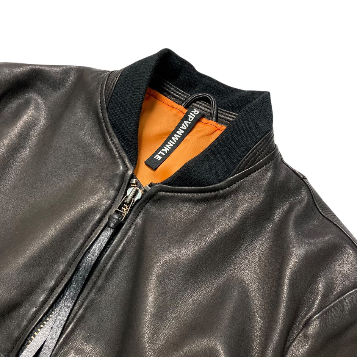 ripvanwinkle(リップヴァンウィンクル) 23AWMA-1 LEATHER JACKETレザー