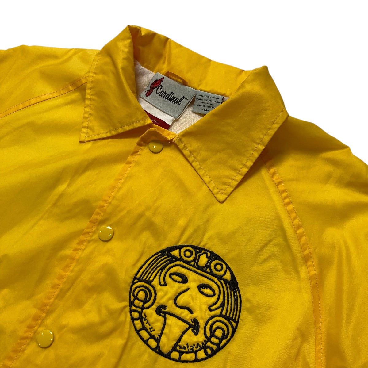 tenderloin ボアコーチジャケット　イエロー テンダーロイン コーチジャケット ナイロン S マスタード 黄 ボア