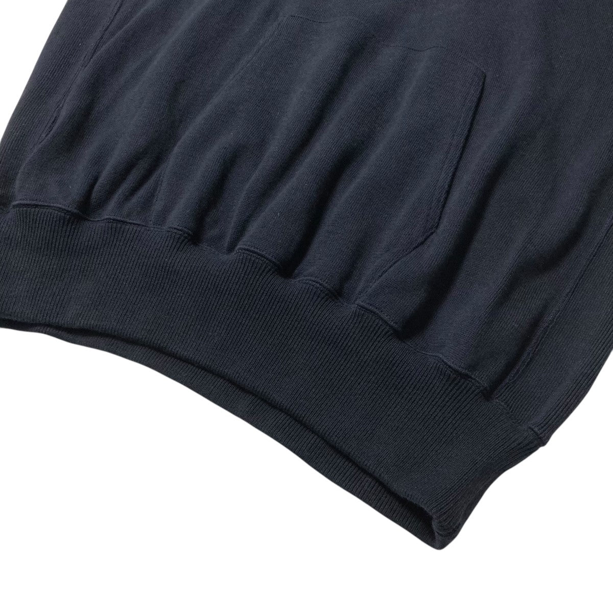 トップス HERILL 25SS Cotton/Silk Hooded HERILL Cotton Silk Hooded(Black)【ユニセックス】 - BAZAAR by