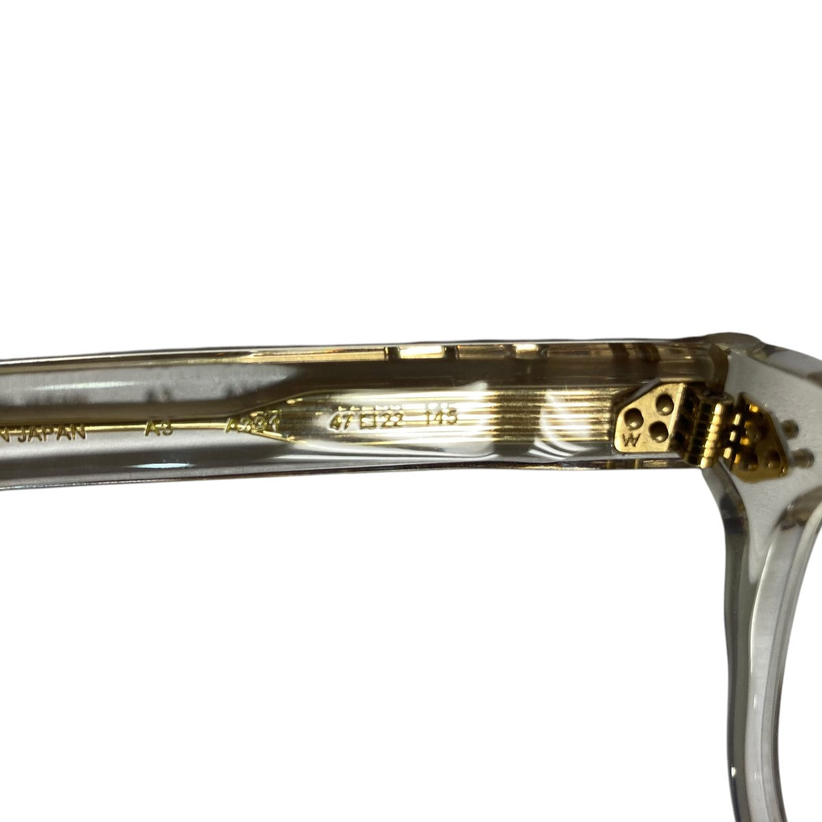 Antwerp seriesクリアフレーム眼鏡A331