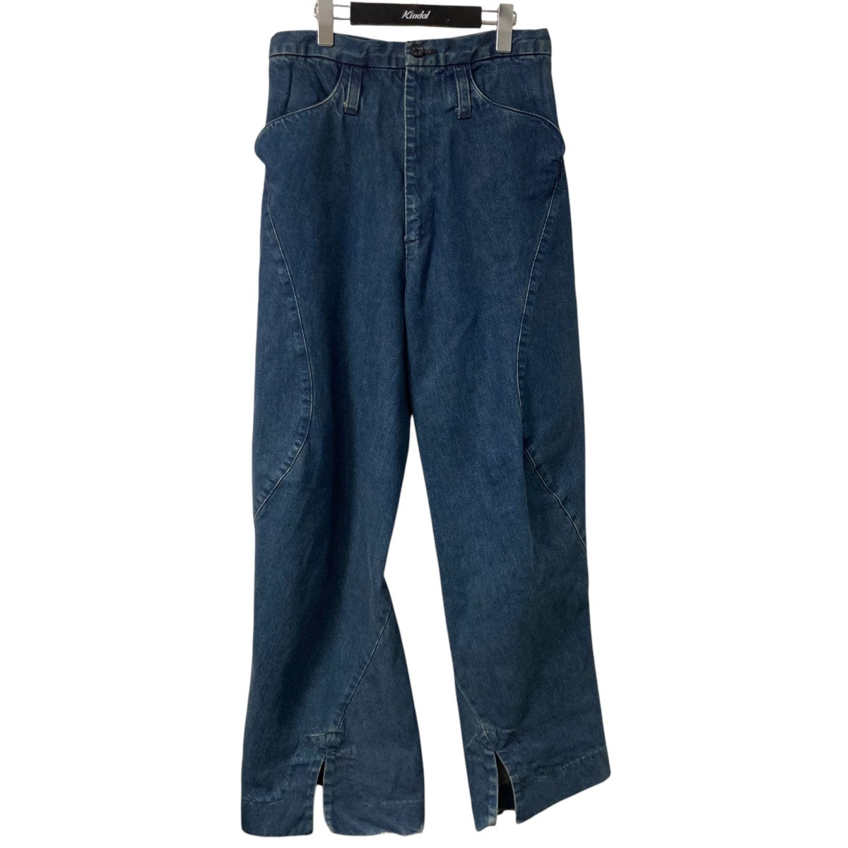KOZABURO 24AWDexter Pants Denimフレアデニムパンツ2115 P 117 古着・中古-1枚目のアイテム画像