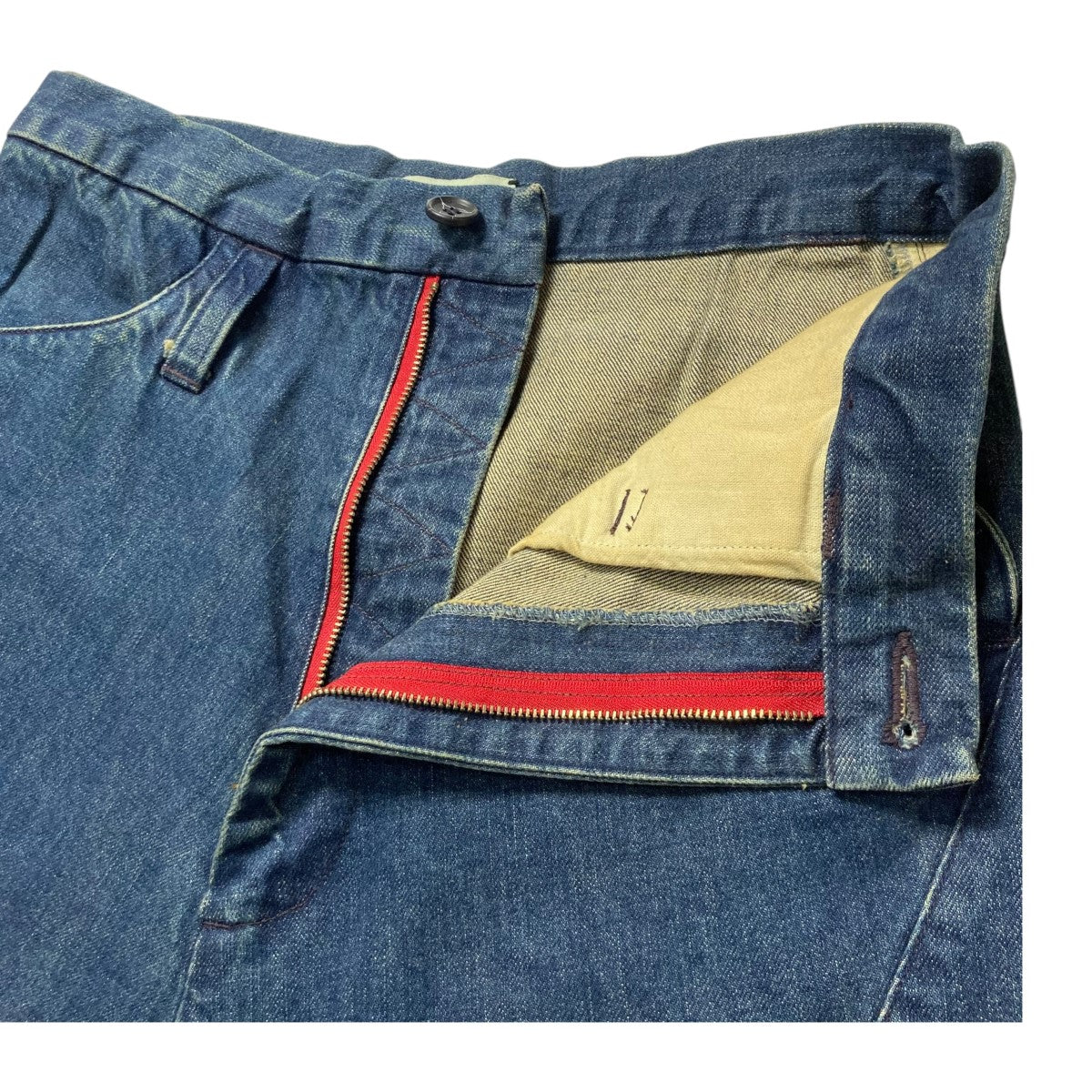 KOZABURO 24AWDexter Pants Denimフレアデニムパンツ2115 P 117 古着・中古-3枚目のアイテム画像
