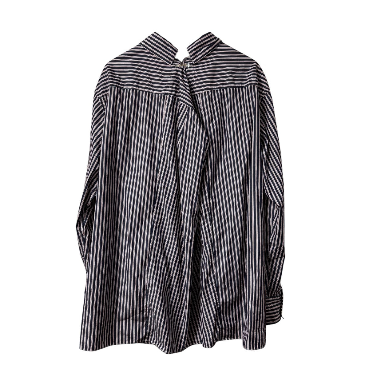 LES SIX 青白ストライプシャツ LES SIX＞ classic slip stripe Shirt/シャツ