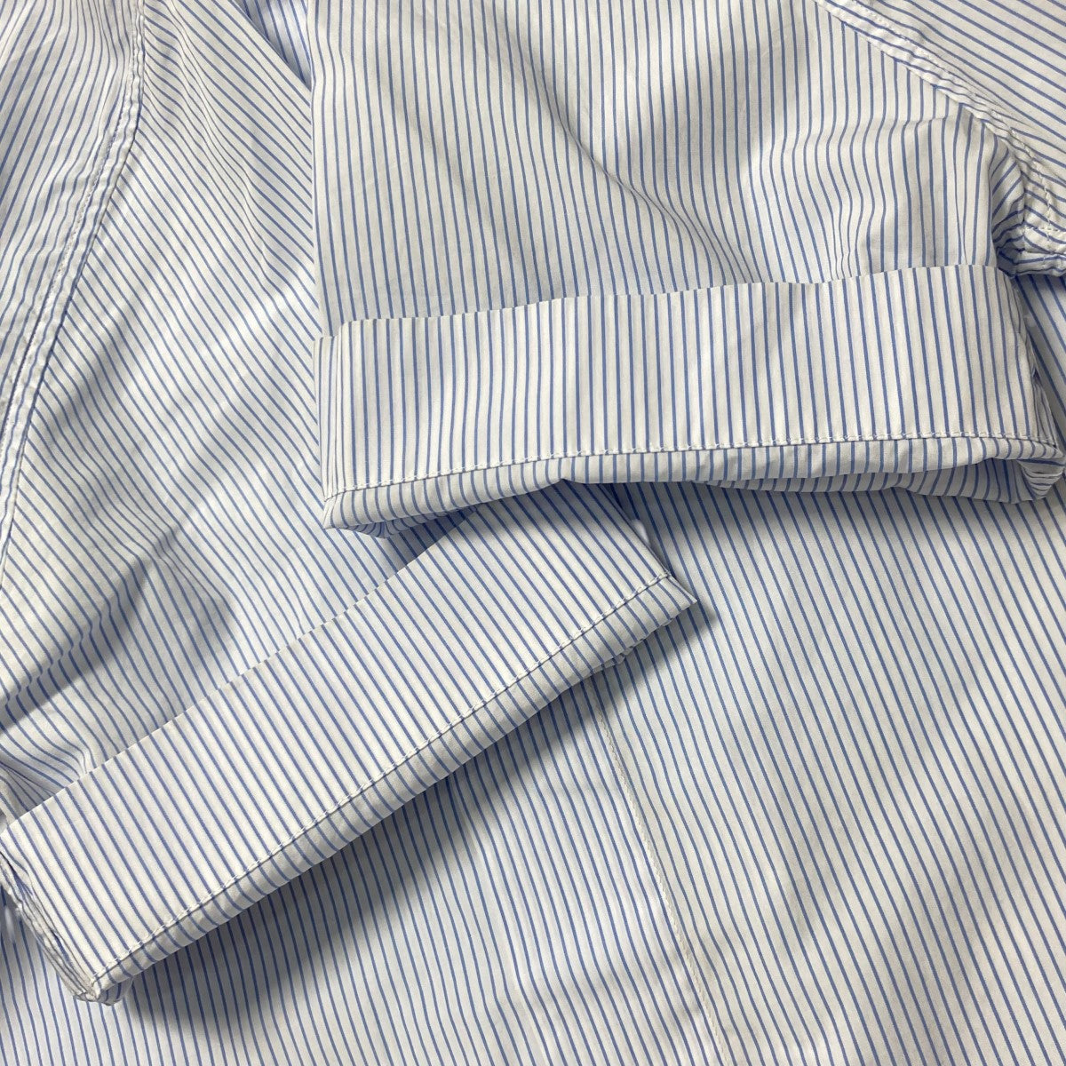 Dior メンズ ストライプ Tシャツ Men's DIOR SS21 Material Stripe Short Sleeve Blue