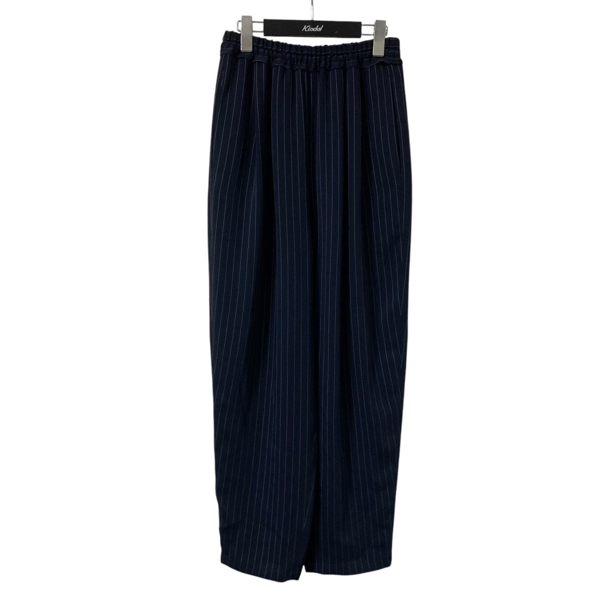 STRIPE RELAX EGG WIDE−PANTS ストライプイージースラックスパンツ 300HS231 0850