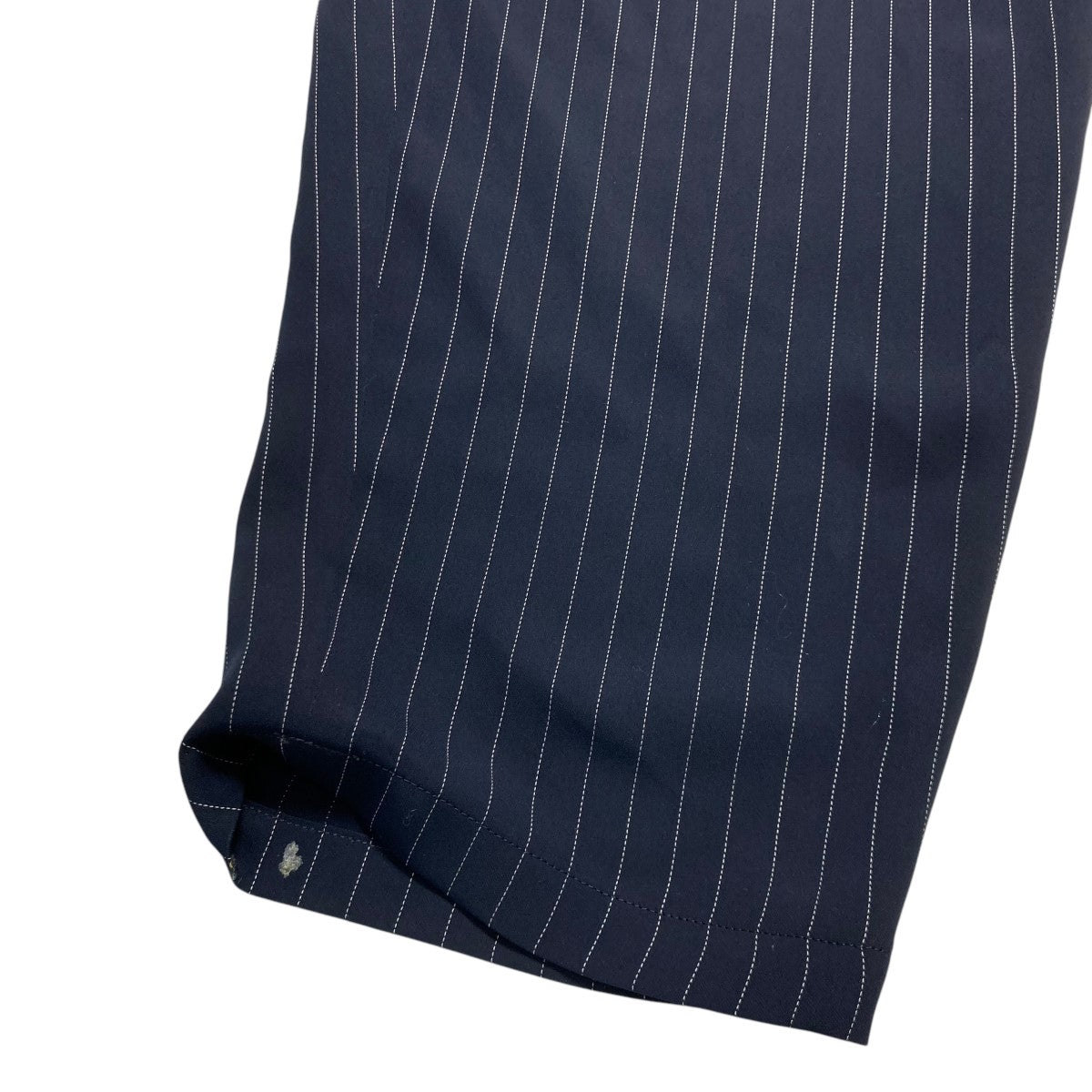 STRIPE RELAX EGG WIDE−PANTS ストライプイージースラックスパンツ 300HS231 0850