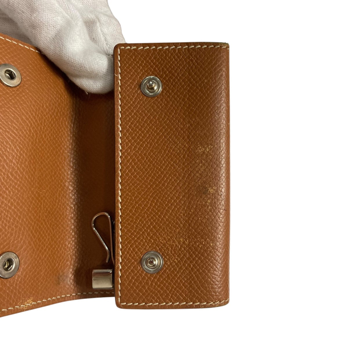 HERMES セリエ 4連 キーケース □L刻印キーケース 古着・中古-8枚目のアイテム画像