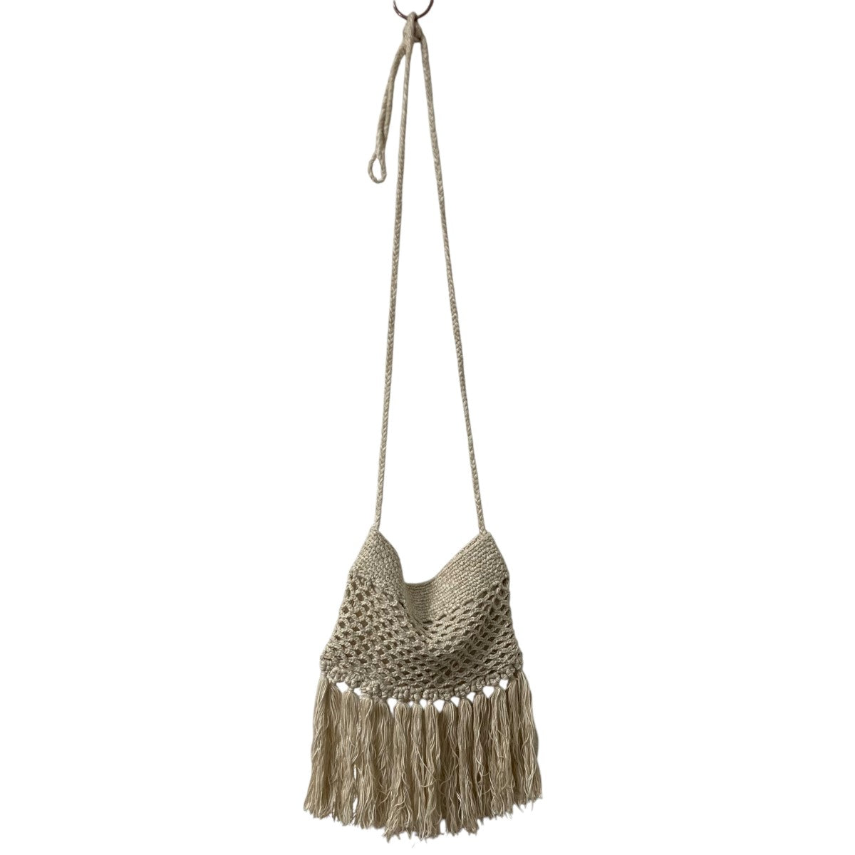 SUGARHILL 24SSCOTTON KNIT BAG SMALLコットンニットバック2441001008 古着・中古-2枚目のアイテム画像
