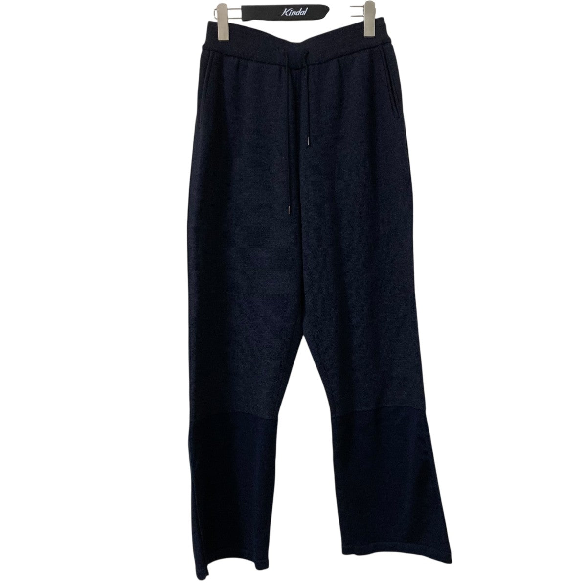 ウールカシミヤ Bicolour Knit Pantsニットイージーパンツ