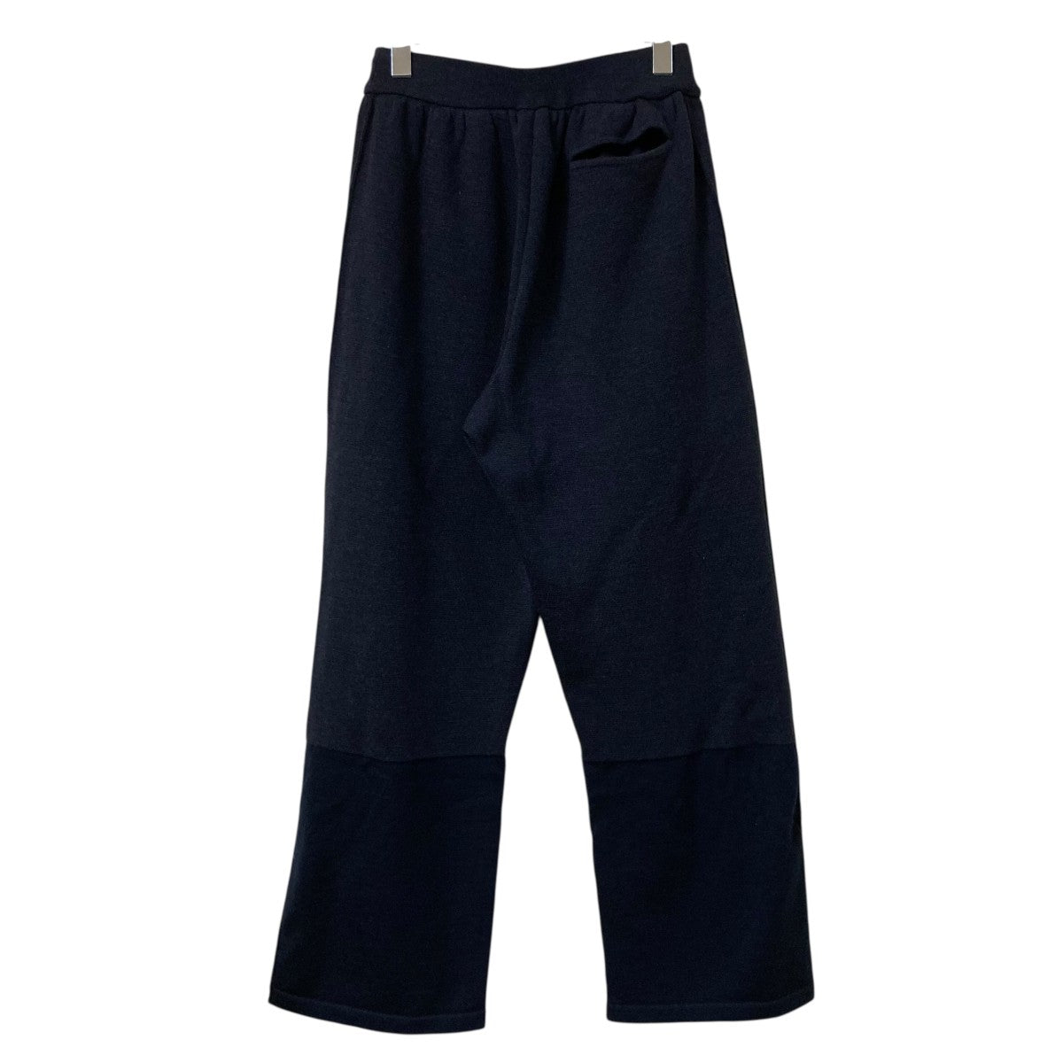 ウールカシミヤ Bicolour Knit Pantsニットイージーパンツ