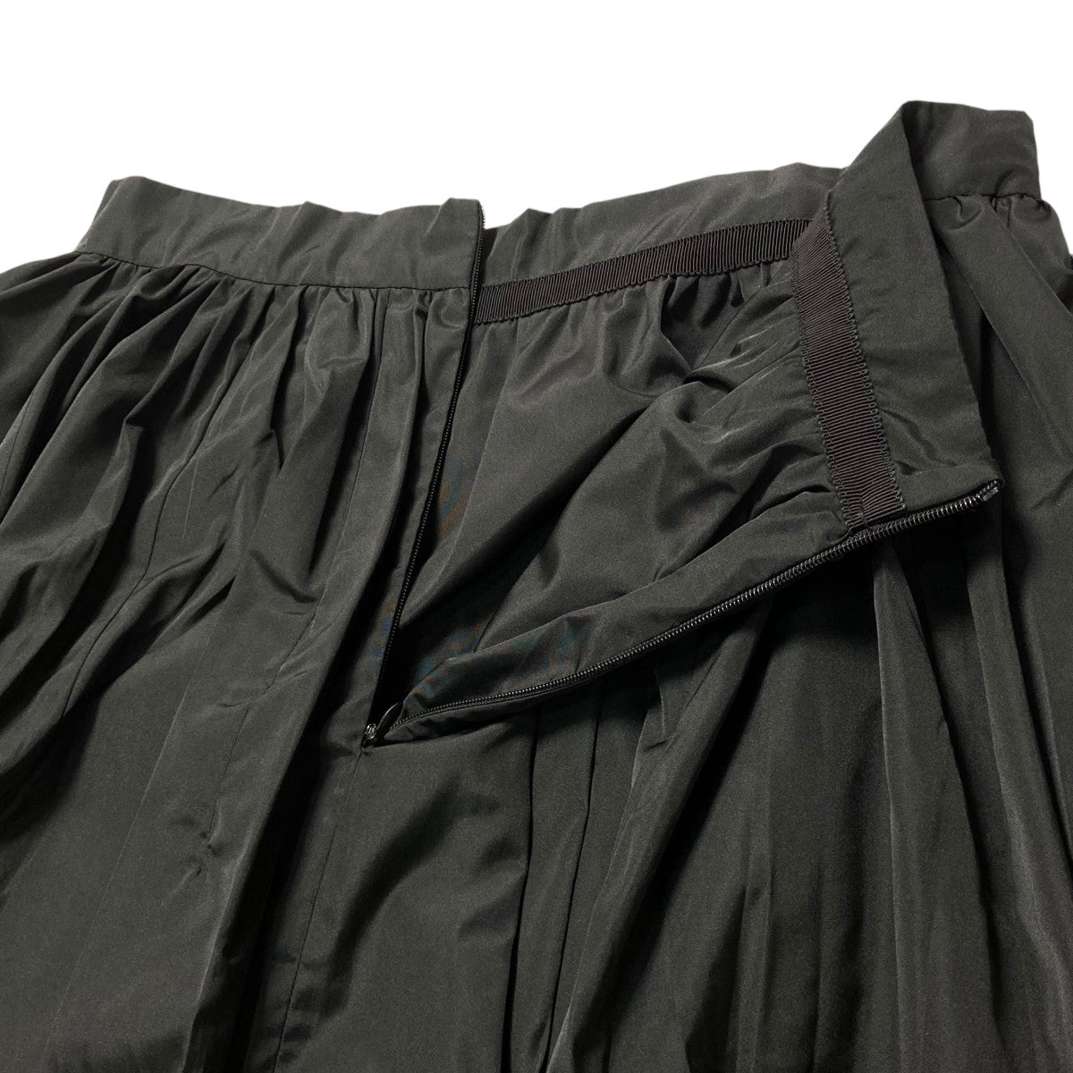 美品 パトゥ PATOU ボリューム バルーンスカート ショート丈 38 黒  