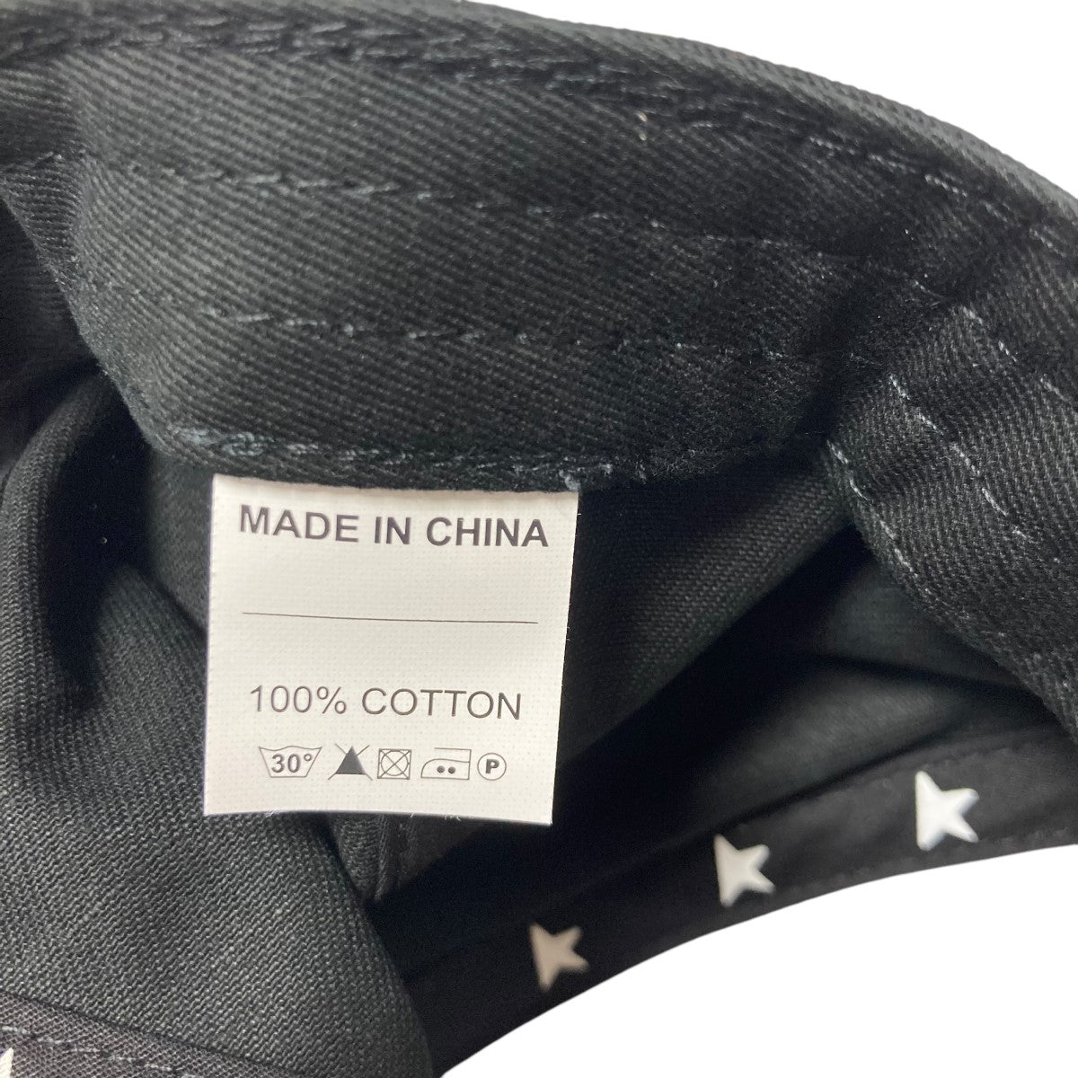 GOLDEN  STAR BASEBALL CAP ゴールデングース黒 GOLDEN GOOSE(ゴールデングース) ベースボールキャップ スター