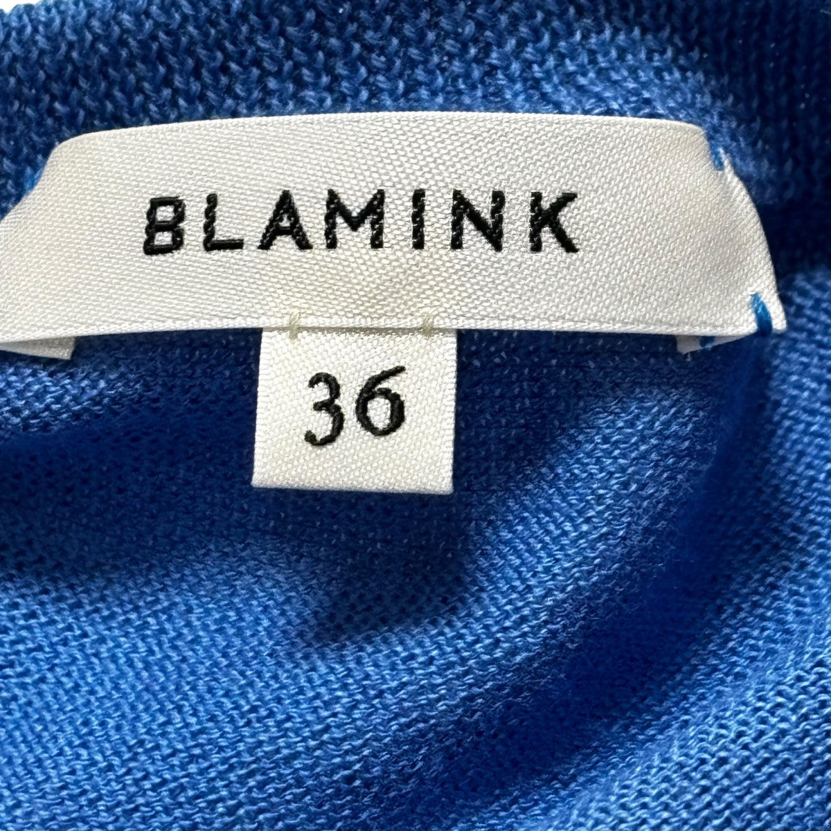 BLAMINK(ブラミンク) コットン半袖クルーネックニット7918 231