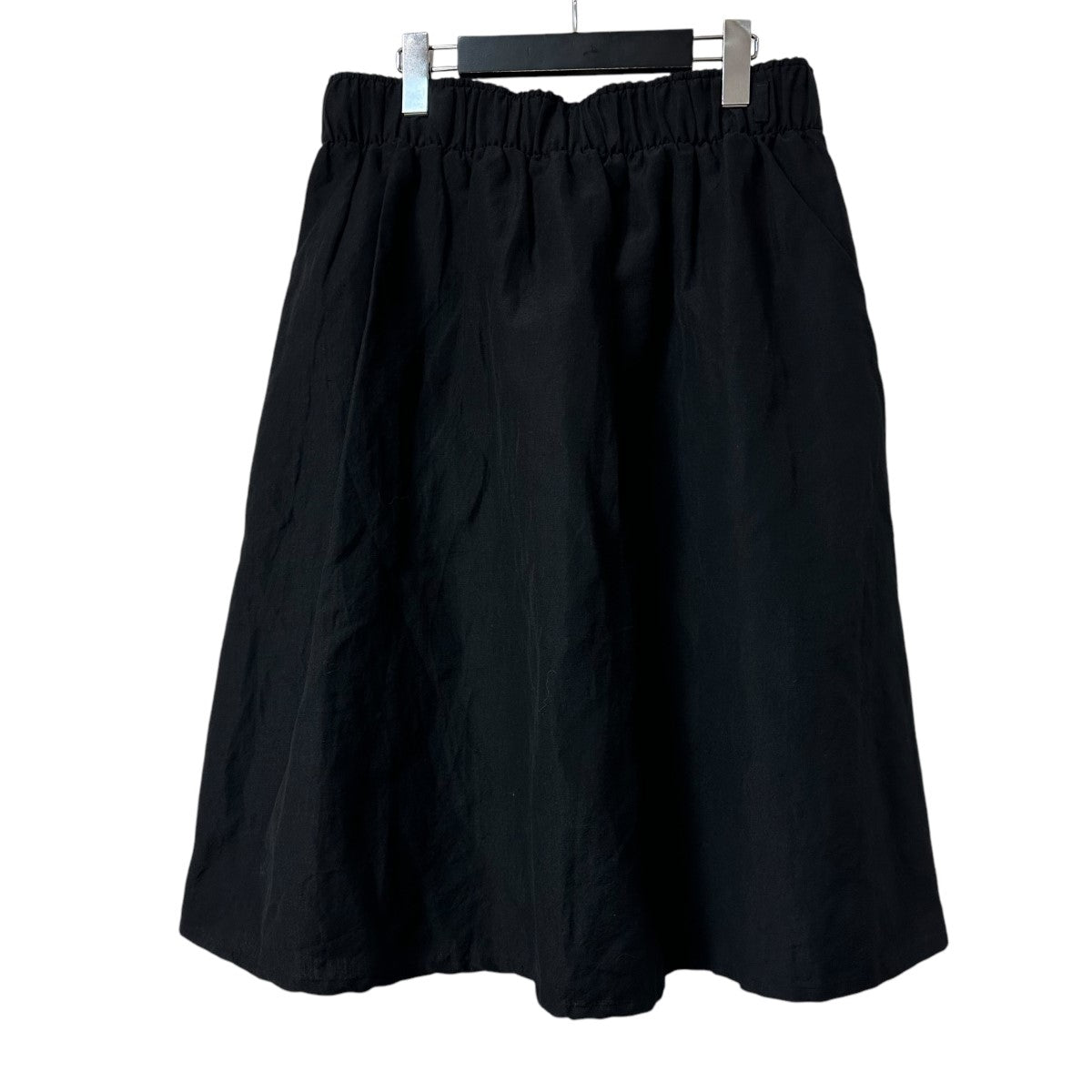24SSBELTED SKIRT膝丈ベルトスカート