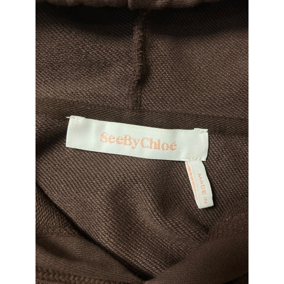 SeeByChloe 「ella」 ココナッツブラウン ベージュ