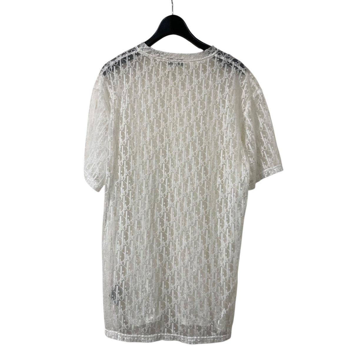 DIOR Oblique See Through Teeレースカットソー923J615A0537 古着・中古-2枚目のアイテム画像