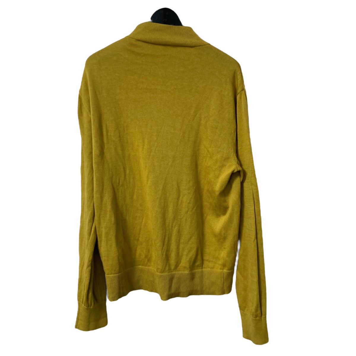 【値下げ】ADEAM Tony Sweater ジップニット 43062 UAAK0013L0 2 イエロー サイズ：S (EC) ADEAM(アディアム) Tony Sweaterジップニット43062 UAAK0013L0 2