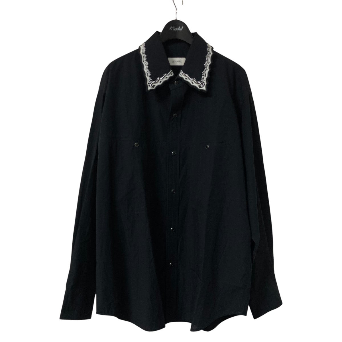 LEMAIRE(ルメール) 24AWEMBROIDERED COLLAR SHIRTシャツSH1129