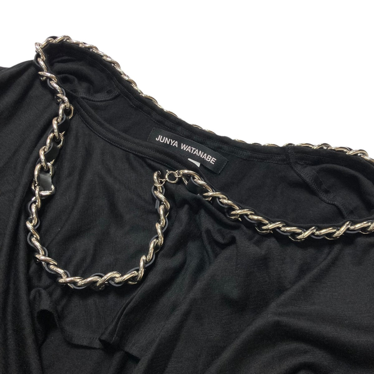 JUNYA WATANABE 24AWチェーン付きブラウスJN-T014 古着・中古-3枚目のアイテム画像