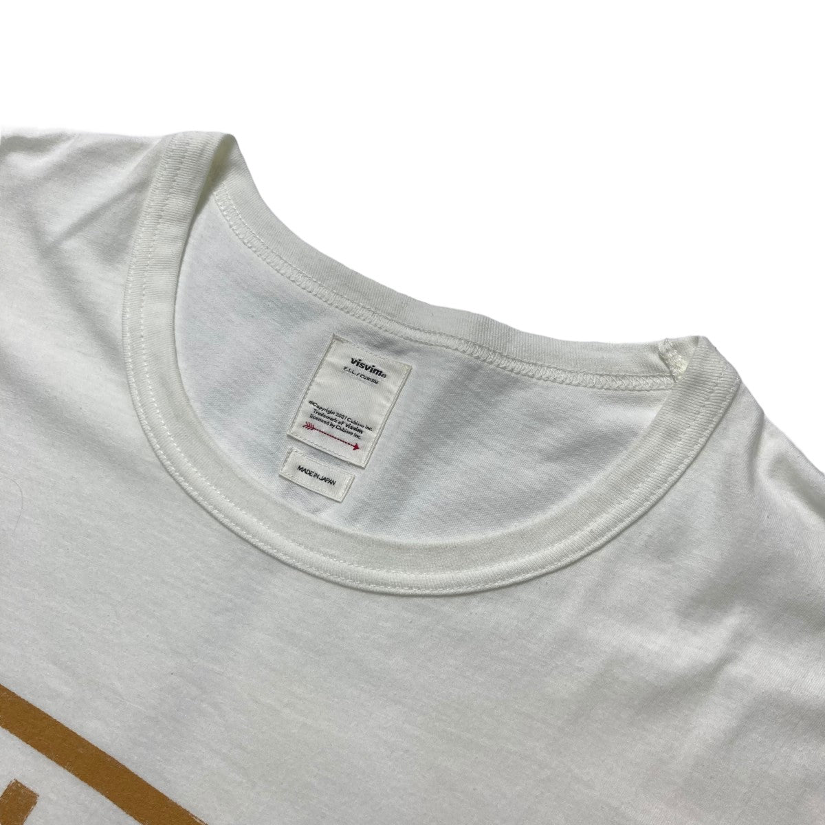 VISVIM(ビズビム) 19AWJUMBO TEE S S (SUB)フロントデザインTシャツ