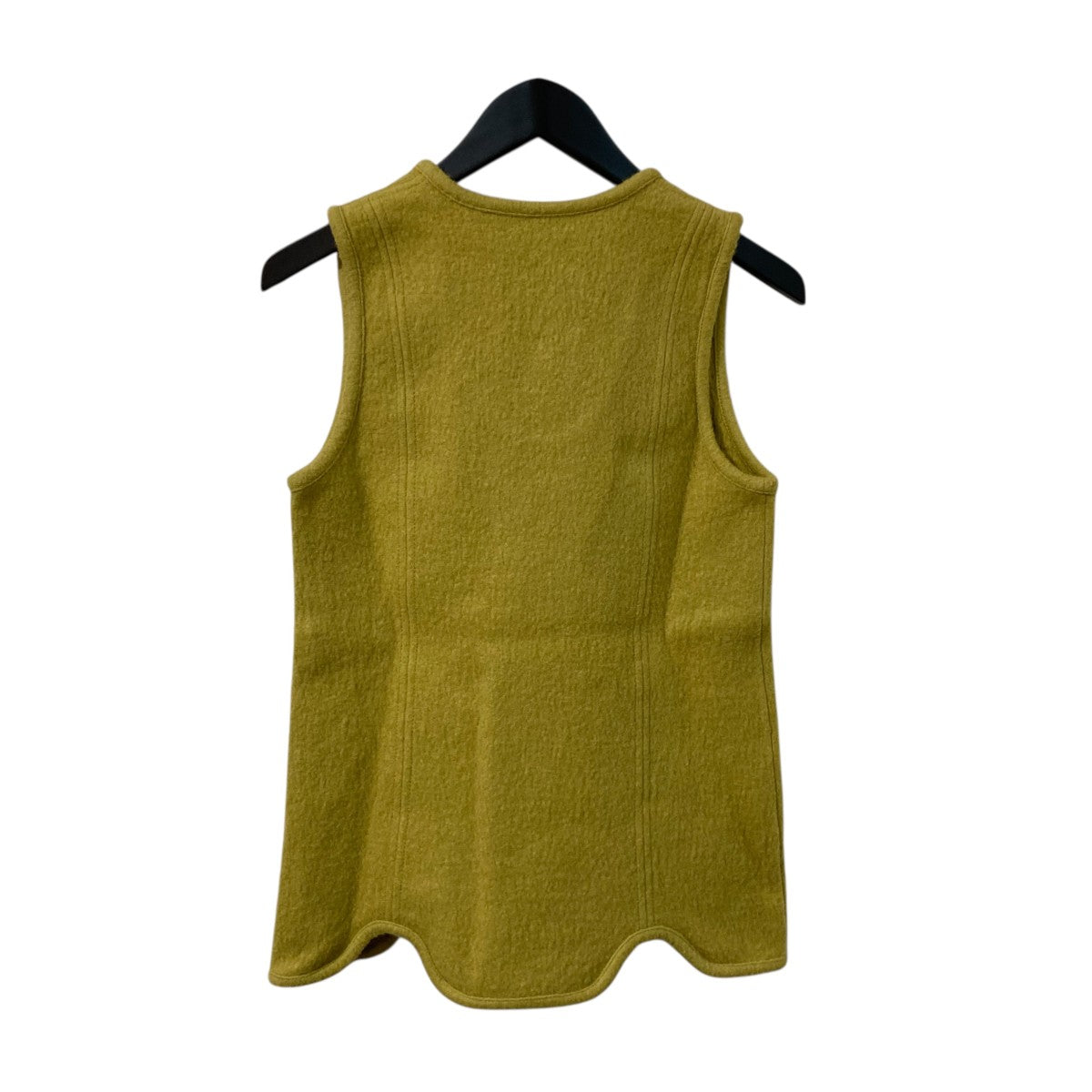 JIL SANDER 23AWウールコットンタンクトップ 古着・中古-2枚目のアイテム画像