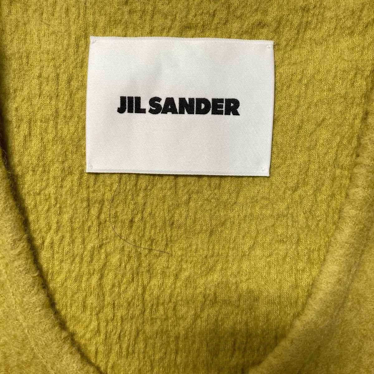 JIL SANDER 23AWウールコットンタンクトップ 古着・中古-5枚目のアイテム画像